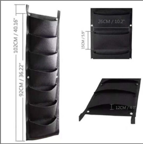 Mur Végétal Suspendu – Organisateur de Jardin Vertical pour Intérieur & Extérieur