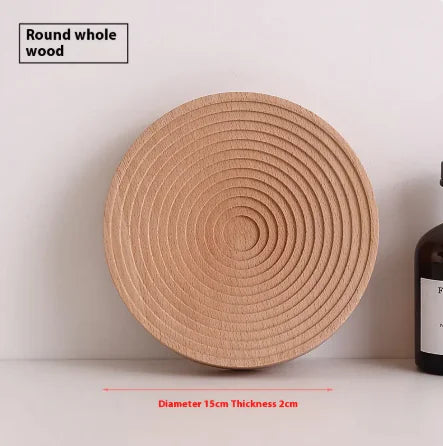 Planche de bois ondulée