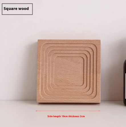 Planche de bois ondulée