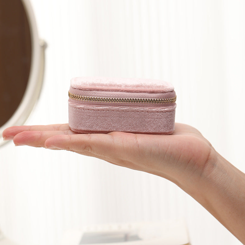 Écrin à Bijoux en Velours "The Morning Glow" – Protection Sophistiquée