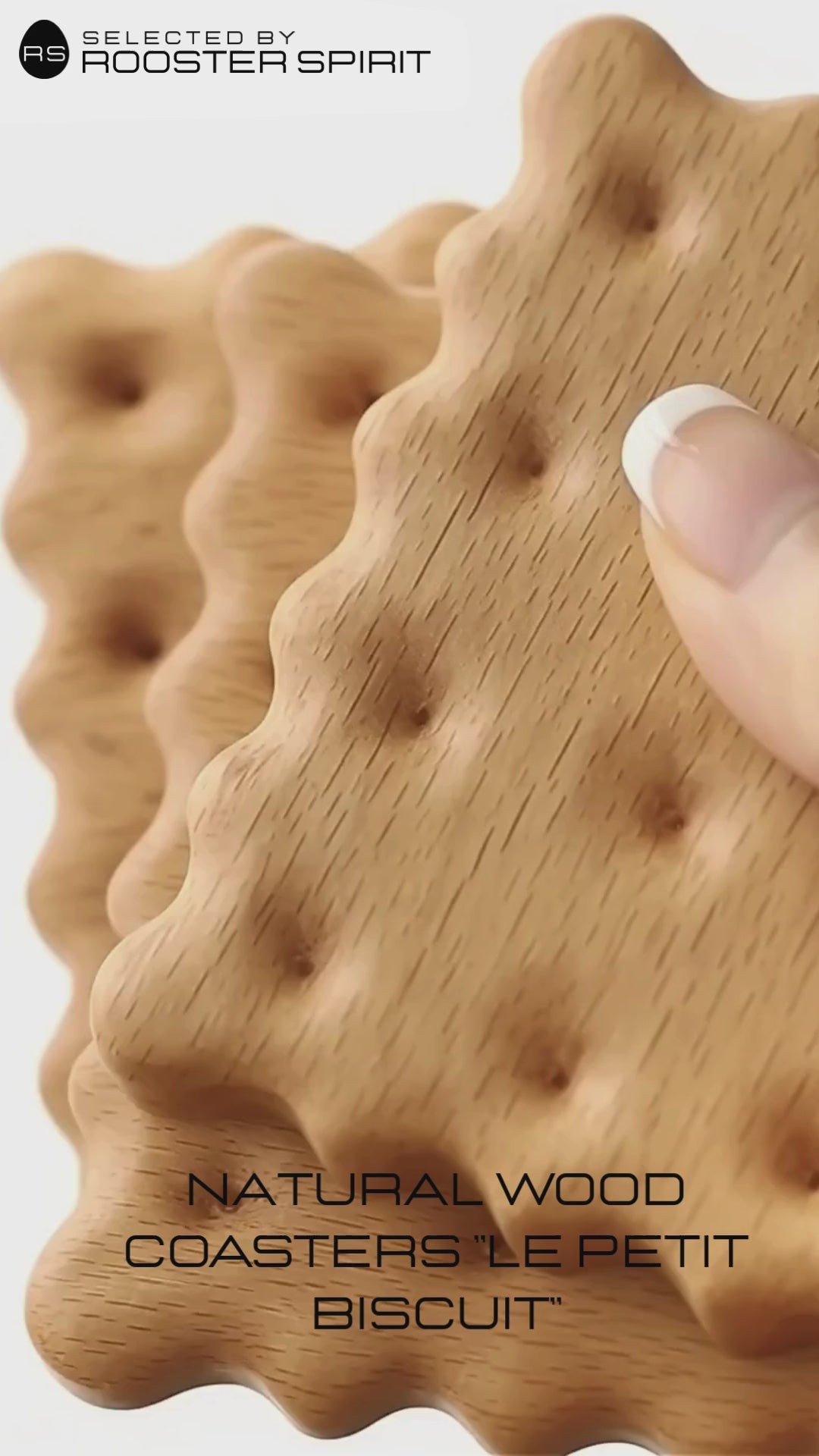 Sous-verre le petit biscuit Rooster Spirit vidéo